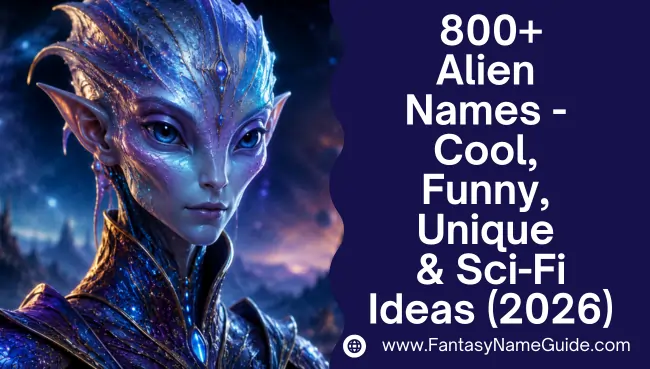 Alien Names Generator