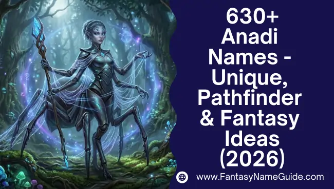 Anadi Names Generator