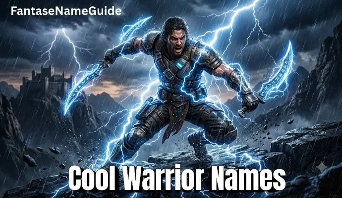 Cool Warrior Names Cool Warrior Names