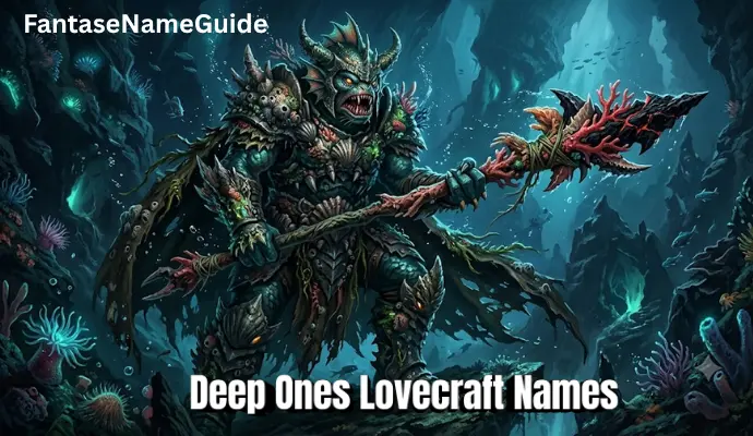 Deep Ones Lovecraft Names Deep Ones Lovecraft Names