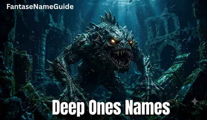 Deep Ones Names Deep Ones Names