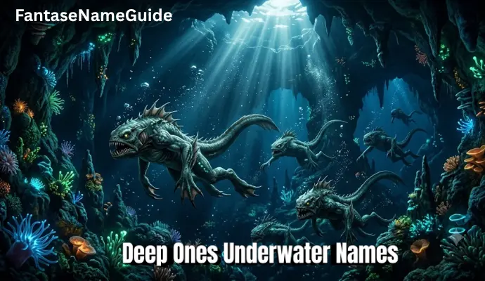 Deep Ones Underwater Names Deep Ones Underwater Names