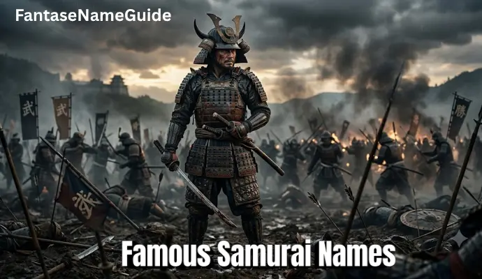 Famous Samurai Names Famous Samurai Names