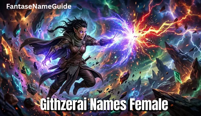 Githzerai Names Female Githzerai Names Female