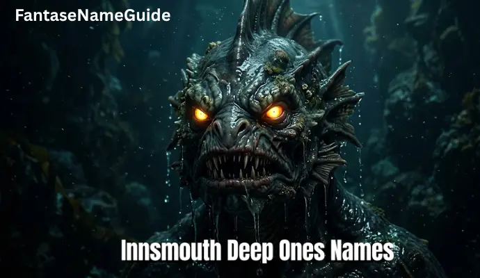 Innsmouth Deep Ones Names Innsmouth Deep Ones Names