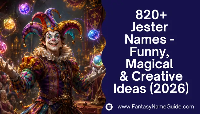 Jester Names Generator