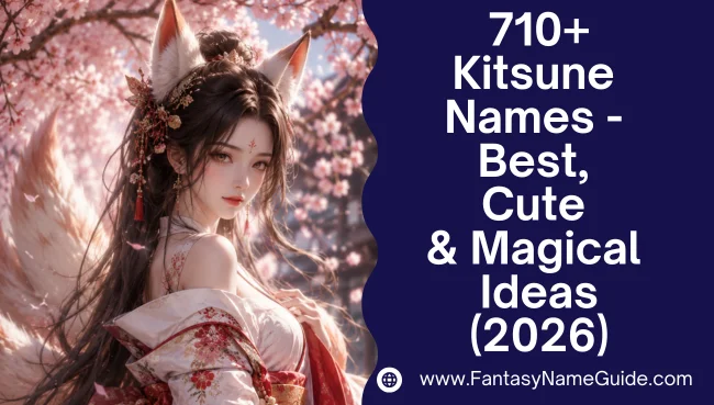 Kitsune Names Generator