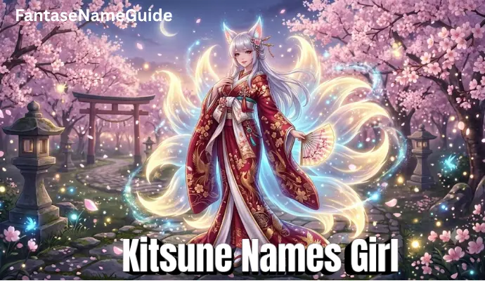 Kitsune Names Girl Kitsune Names Girl