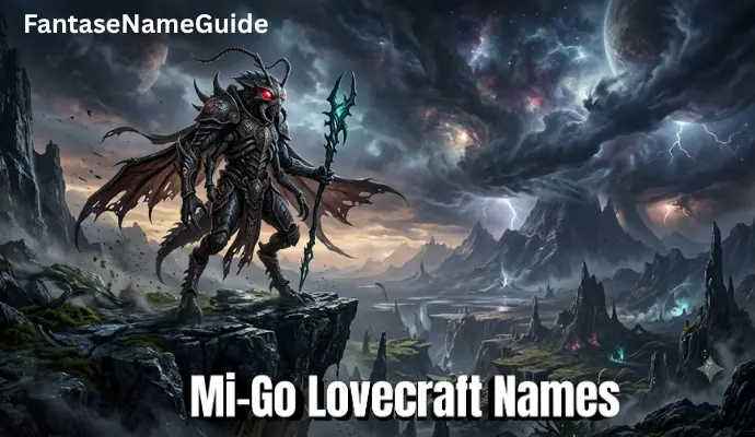 Mi-Go Lovecraft Names Mi-Go Lovecraft Names
