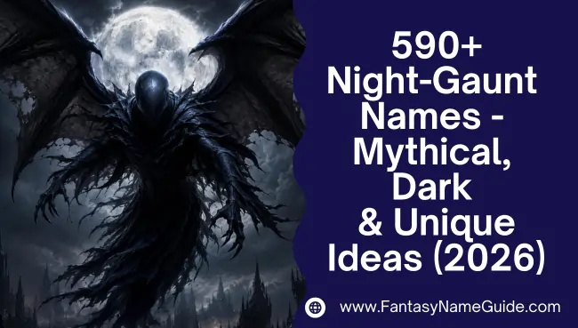 Night-Gaunt Names Generator Night-Gaunt Names Generator