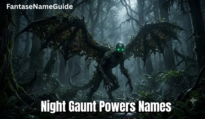 Night Gaunt Powers Names Night Gaunt Powers Names