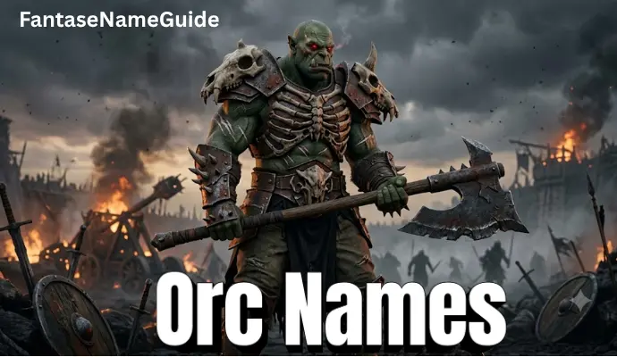Orc Names Reddit