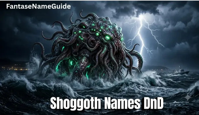 Shoggoth Names DnD Shoggoth Names DnD