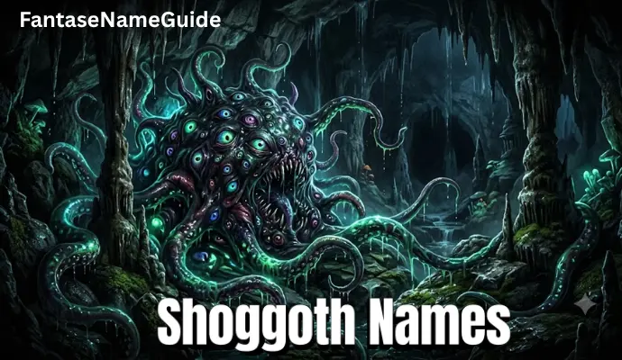 Lovecraft Shoggoth Names Lovecraft Shoggoth Names