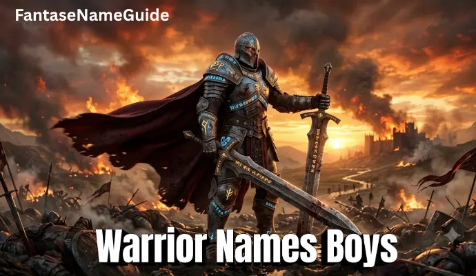 Warrior Names Boys Warrior Names Boys
