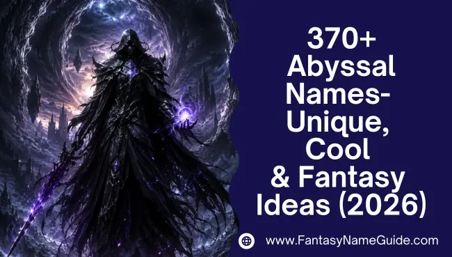 Abyssal Names Generator