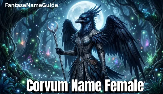 Corvum Names Female