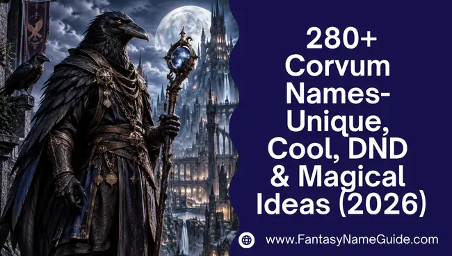 Corvum Names Generator