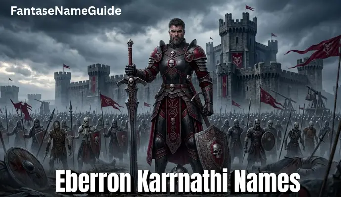 Eberron Karrnathi Names
