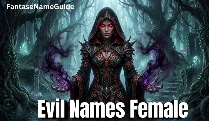 Evil Names Female Evil Names Female
