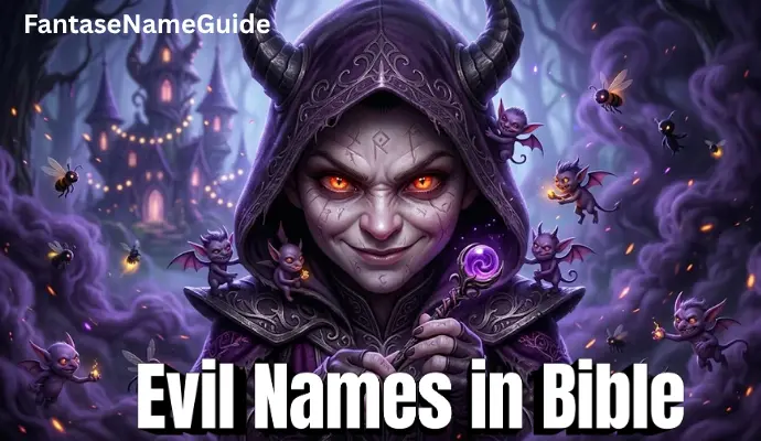 Evil Names in Bible Evil Names in Bible