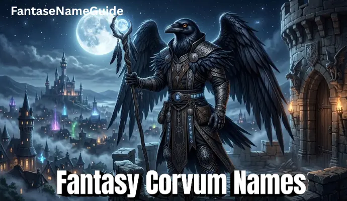 Fantasy Corvum Names