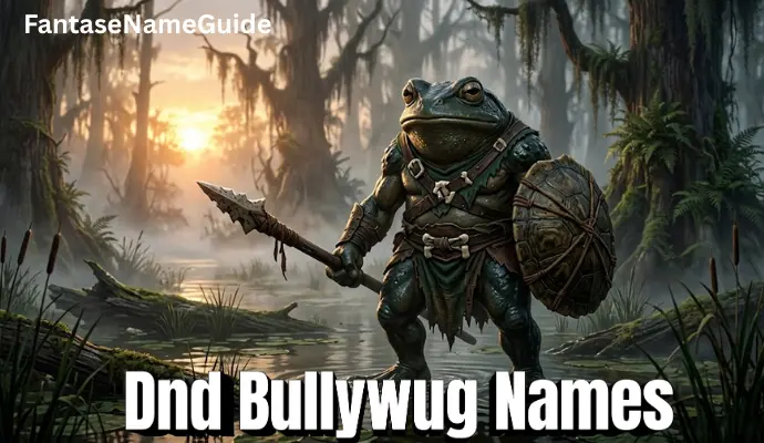 Dnd Bullywug Names