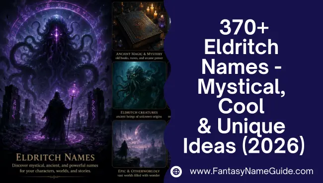 Eldritch Names Generator