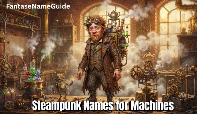 Steampunk Names for Machines